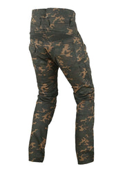 Men's Motorcycle Cargo Pants - Camo